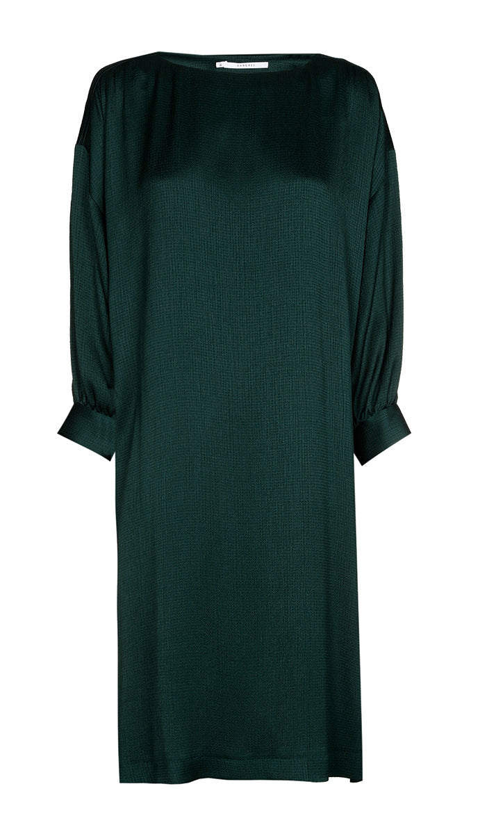 Jurken lange mouw groen Xandres