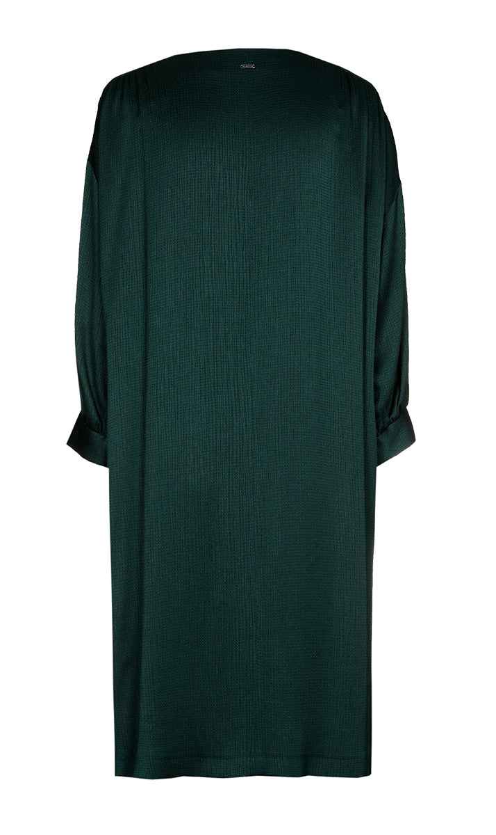 Jurken lange mouw groen Xandres