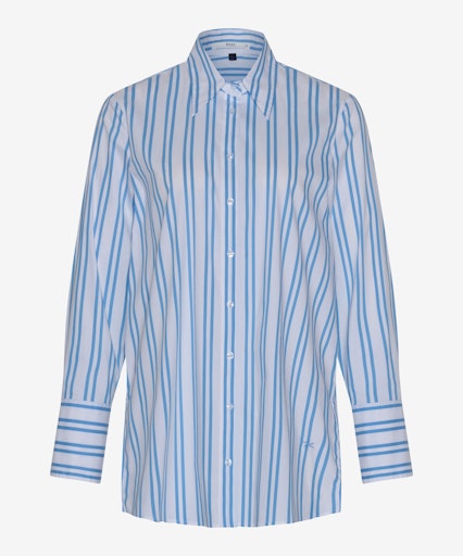 Blouses lange mouw blauw BRAX