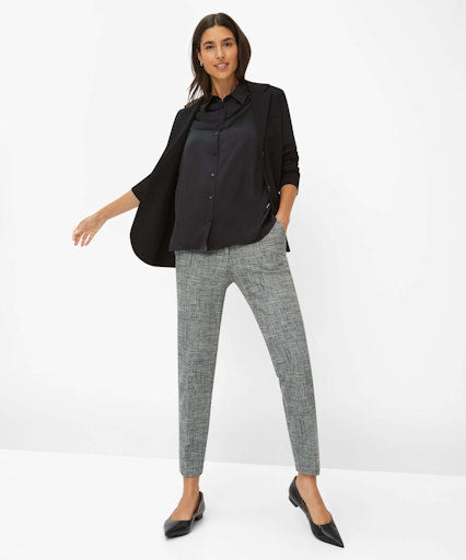 Blouses lange mouw zwart BRAX