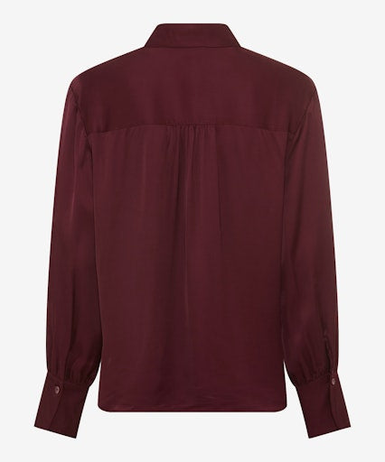 Blouses lange mouw rood BRAX
