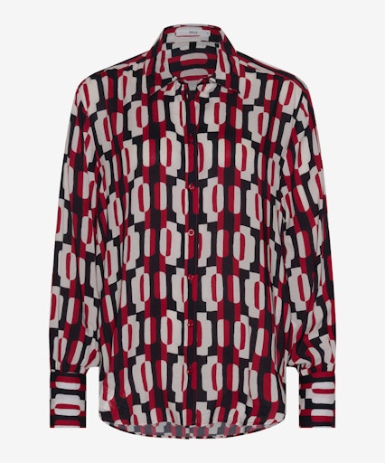 Blouses lange mouw rood BRAX