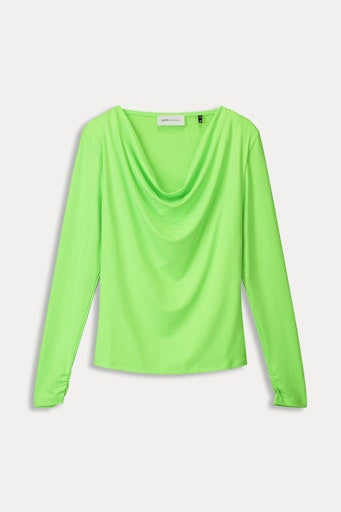 T-shirts lange mouw groen POM Amsterdam