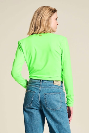 T-shirts lange mouw groen POM Amsterdam