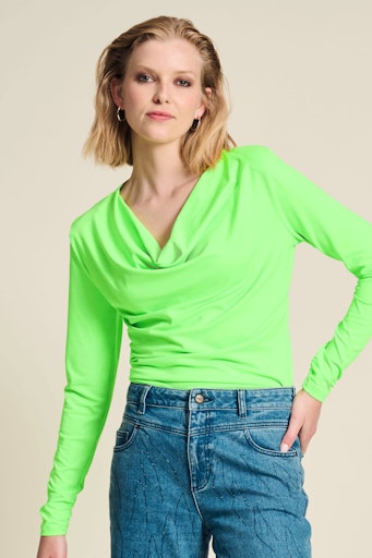 T-shirts lange mouw groen POM Amsterdam