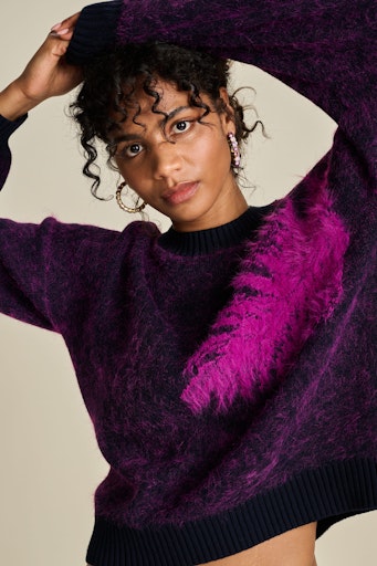 Pulls blauw POM Amsterdam