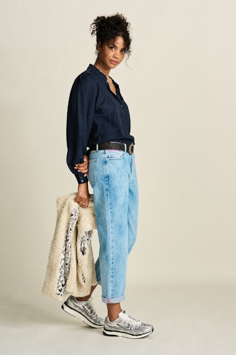 Bodywarmers wit POM Amsterdam