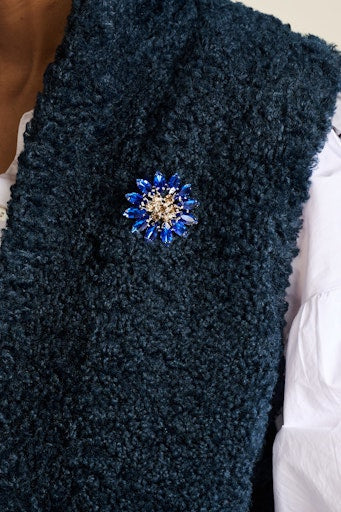 Bodywarmers blauw POM Amsterdam