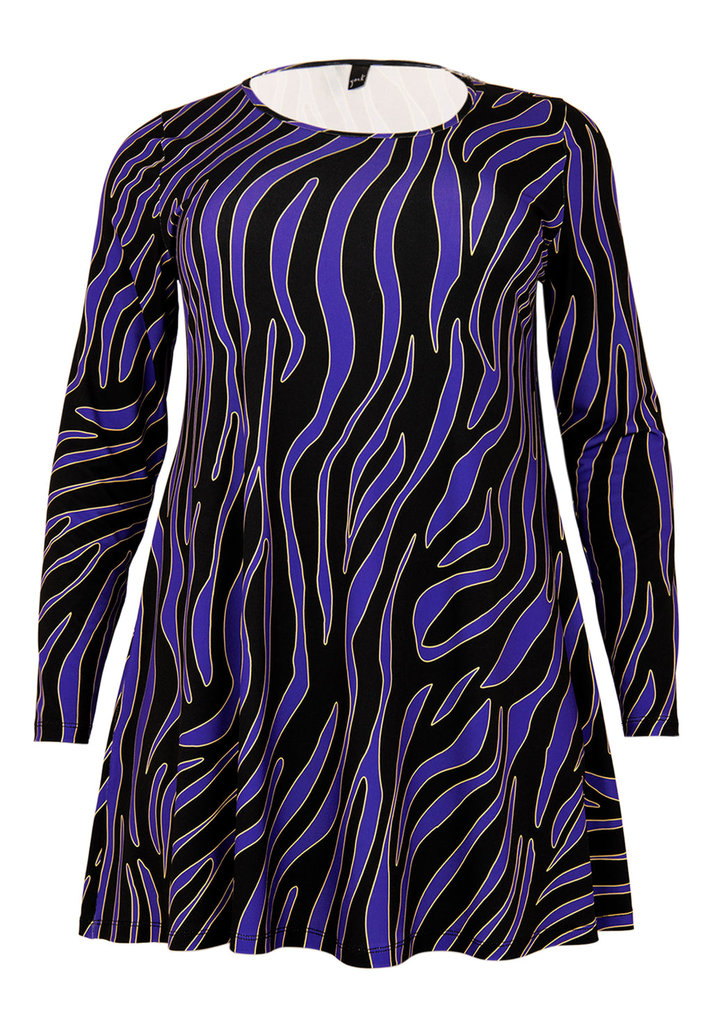 Blouses lange mouw zwart Yoek