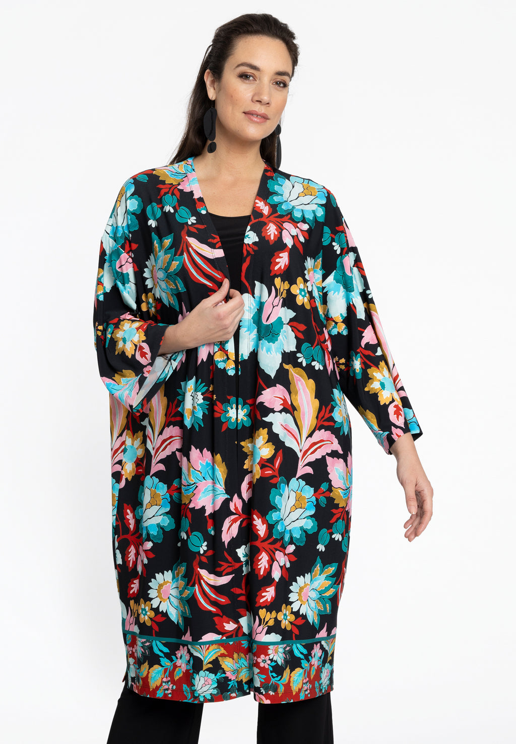 Kimono's zwart Yoek
