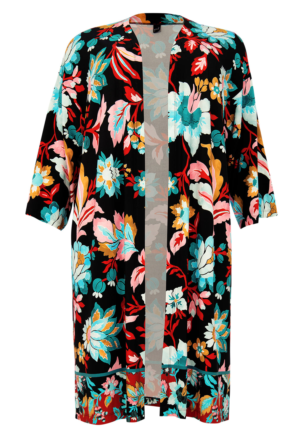 Kimono's zwart Yoek