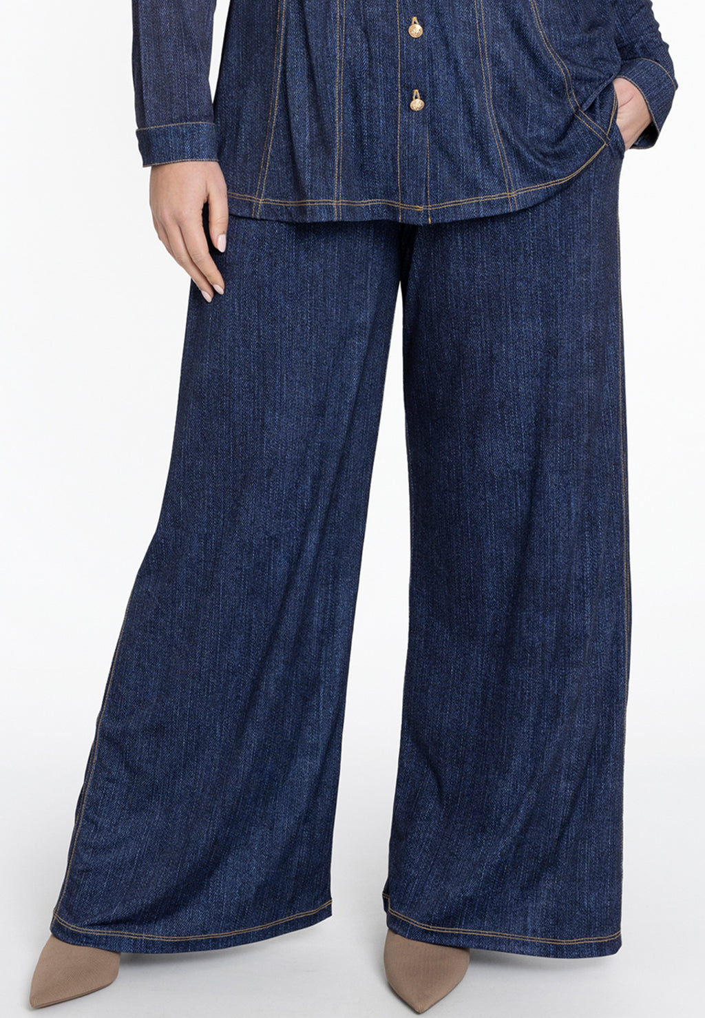 Broeken blauw Yoek