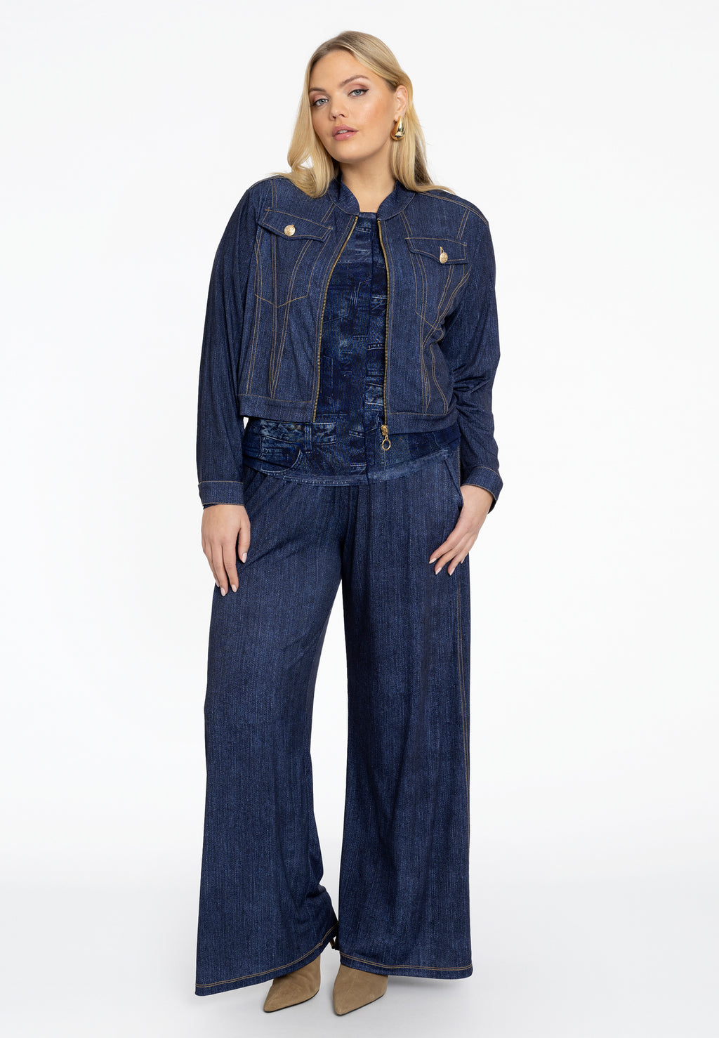 Broeken blauw Yoek