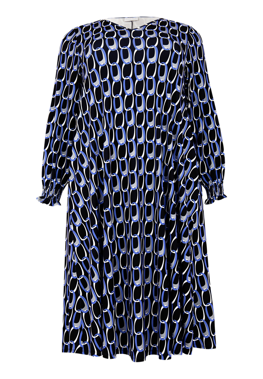 Jurken lange mouw multicolor Yoek