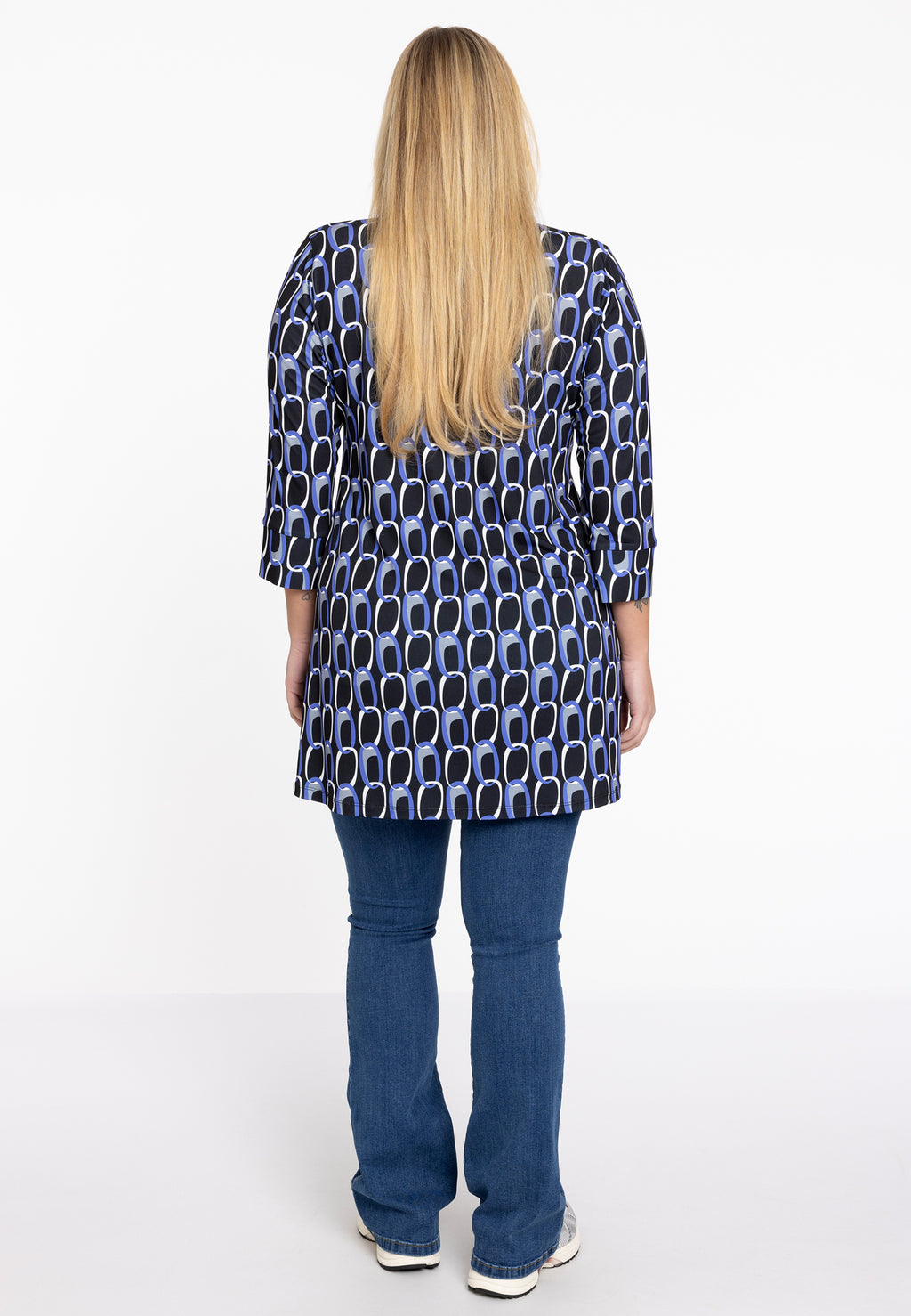 Blouses lange mouw multicolor Yoek