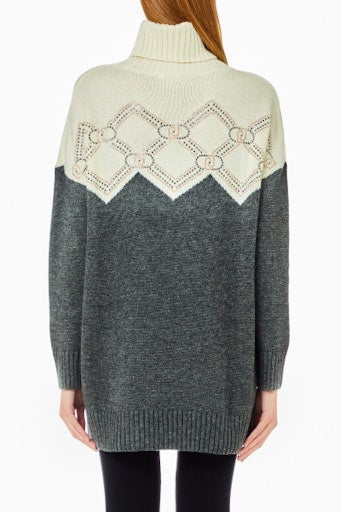 Pulls grijs Liu Jo