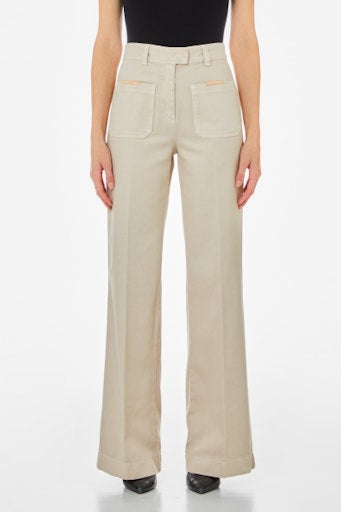 Broeken grijs Liu Jo Black