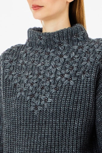 Pulls grijs Liu Jo Black