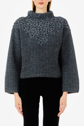 Pulls grijs Liu Jo Black