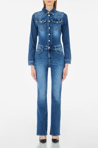 Jumpsuits lange mouw blauw Liu Jo