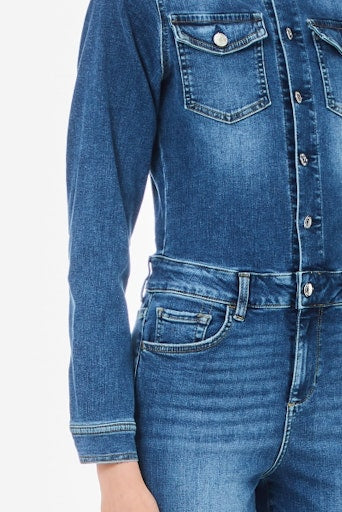 Jumpsuits lange mouw blauw Liu Jo