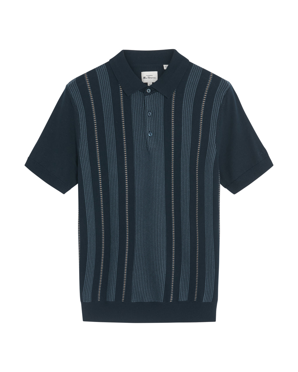 Polo's korte mouw navy Ben Sherman
