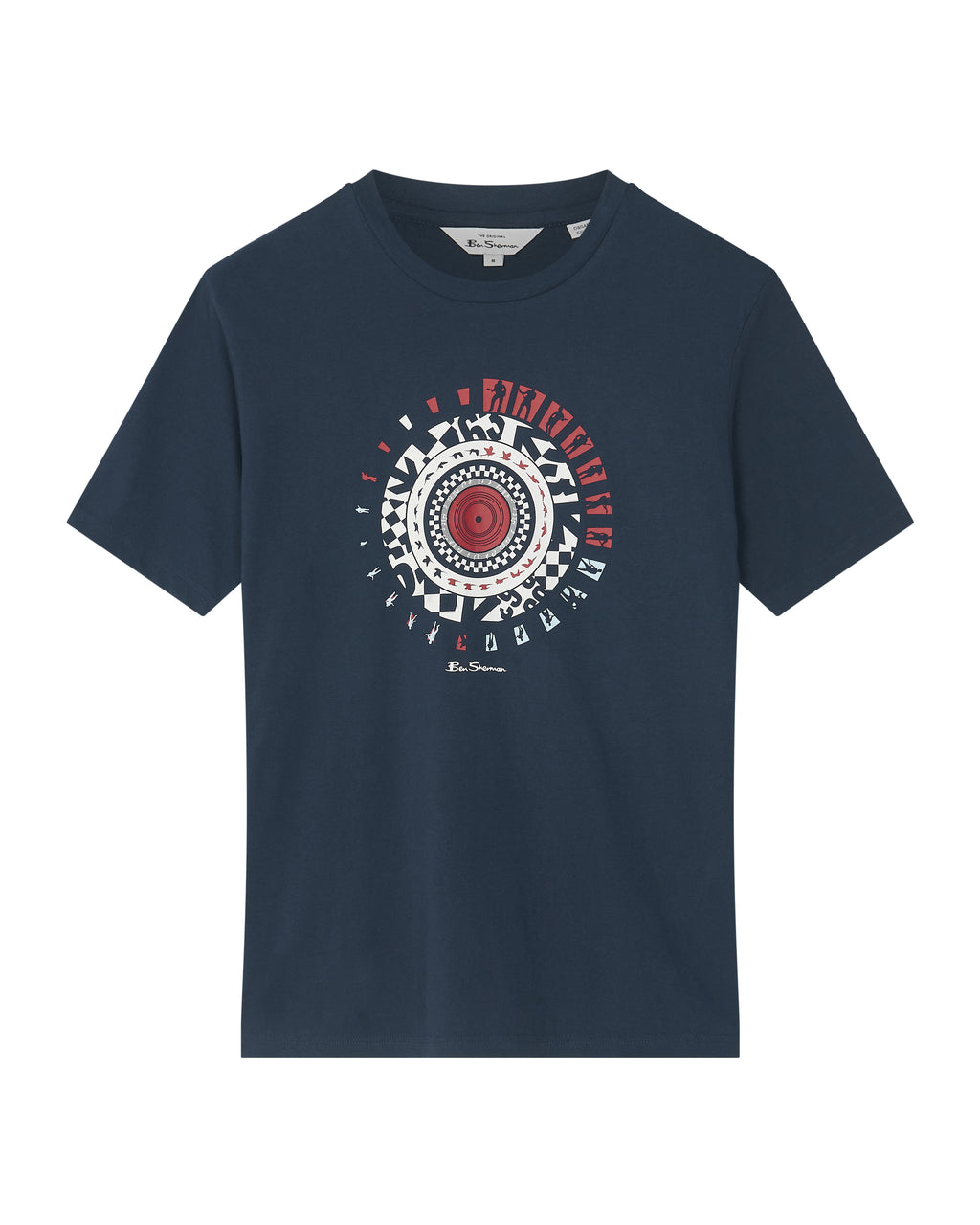 T-shirts korte mouw navy Ben Sherman