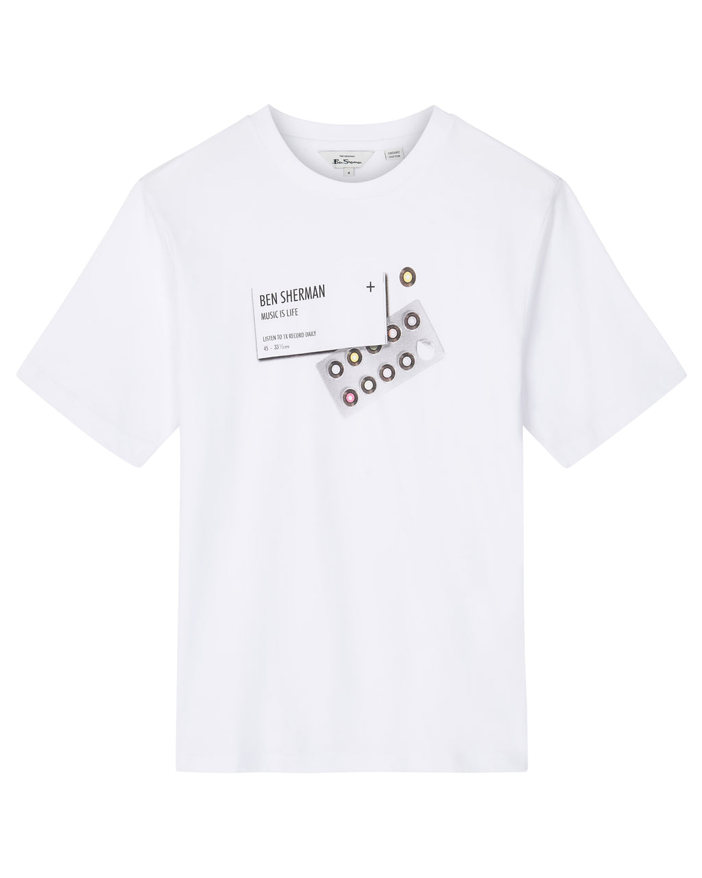 T-shirts korte mouw wit Ben Sherman