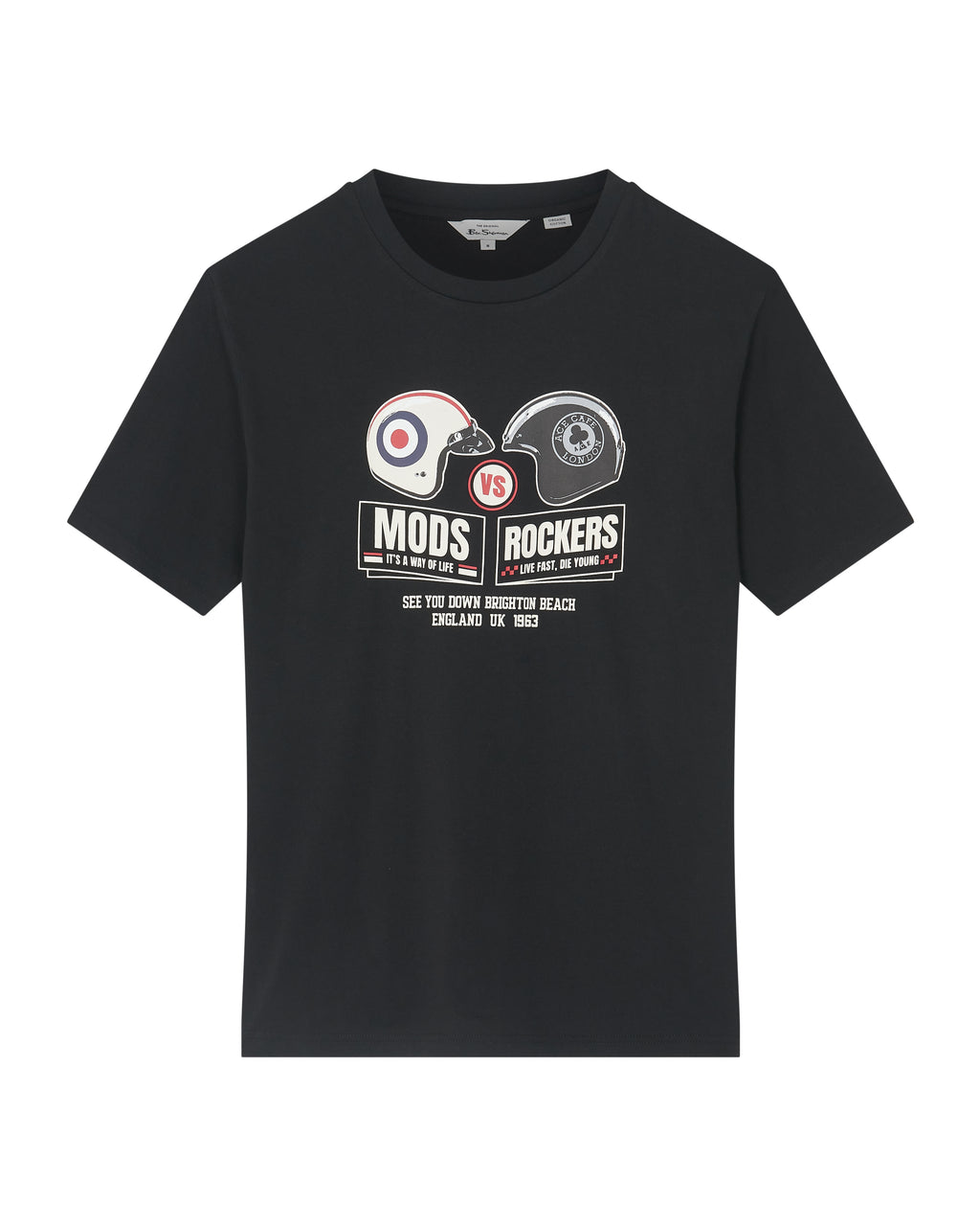 T-shirts korte mouw zwart Ben Sherman
