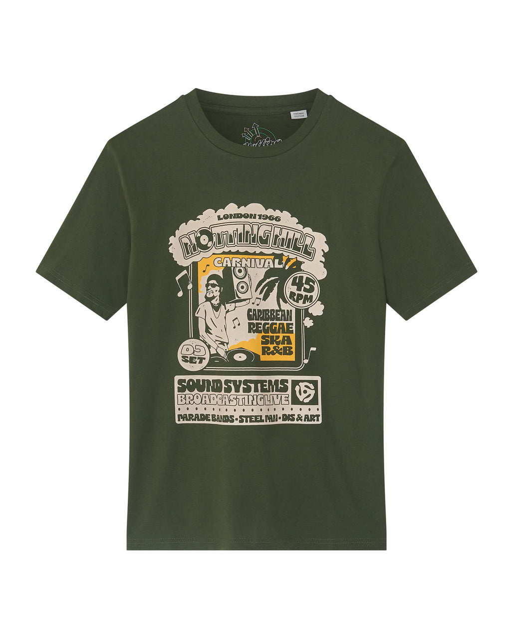T-shirts korte mouw groen Ben Sherman