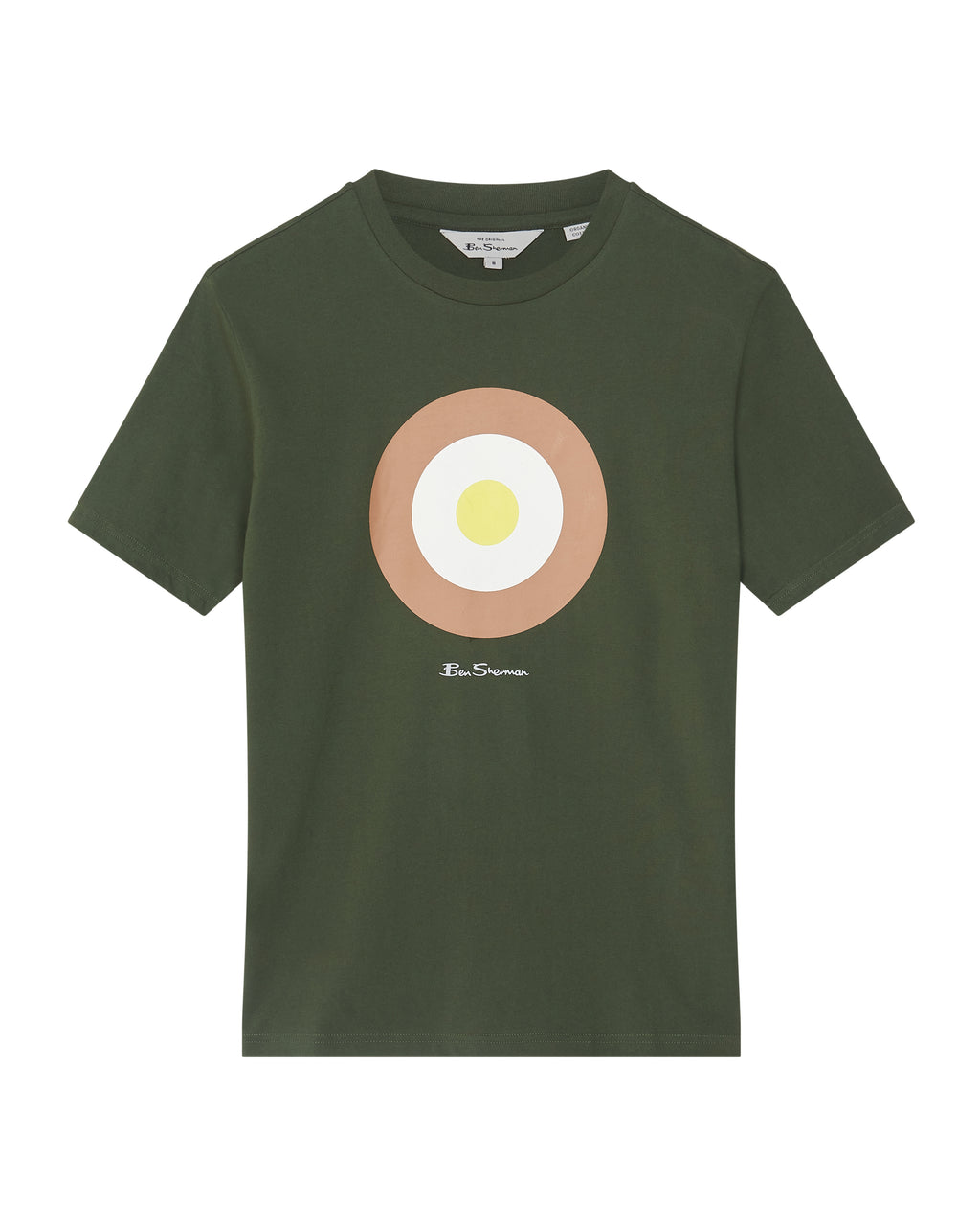T-shirts korte mouw groen Ben Sherman