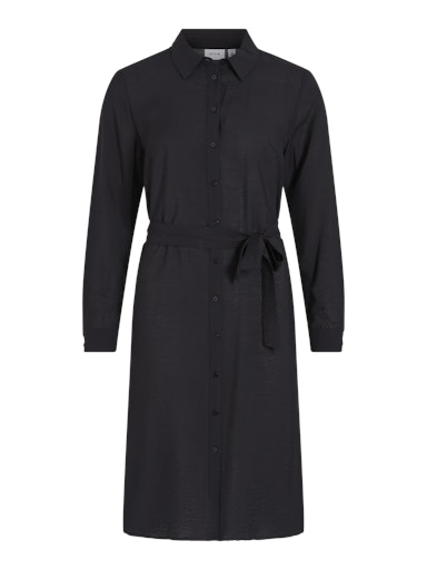 Jurken lange mouw zwart VILA