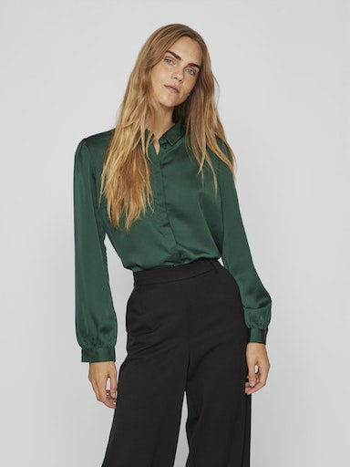 Blouses lange mouw groen VILA