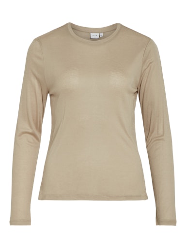 T-shirts lange mouw grijs VILA