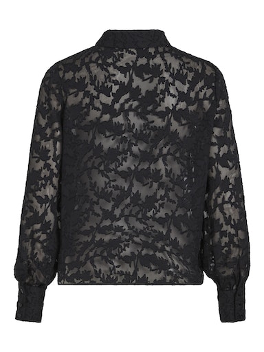 Blouses lange mouw zwart VILA