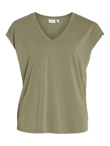 T-shirts korte mouw groen VILA