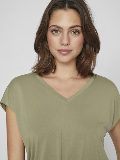 T-shirts korte mouw groen VILA