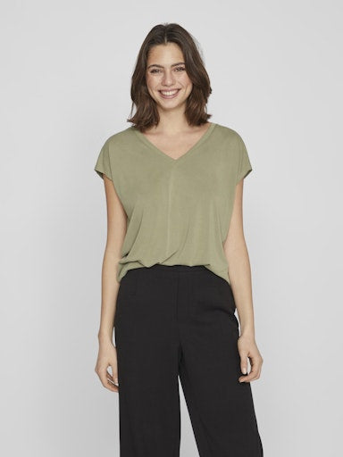 T-shirts korte mouw groen VILA