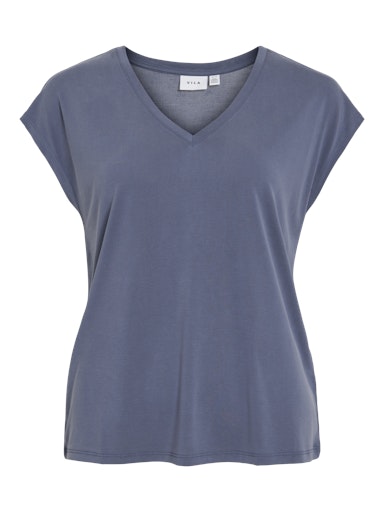 T-shirts korte mouw blauw VILA