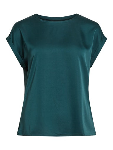 Blouses korte mouw groen VILA