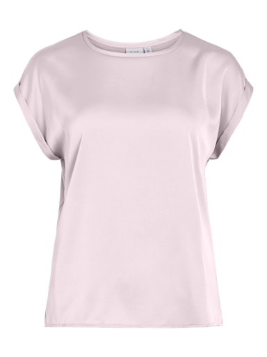 Blouses korte mouw roze VILA