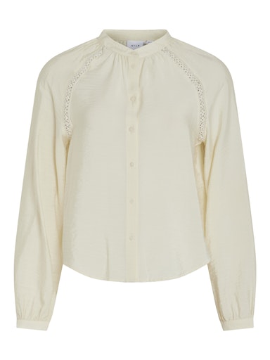 Blouses lange mouw beige VILA
