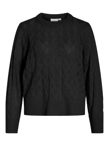 Pulls zwart VILA