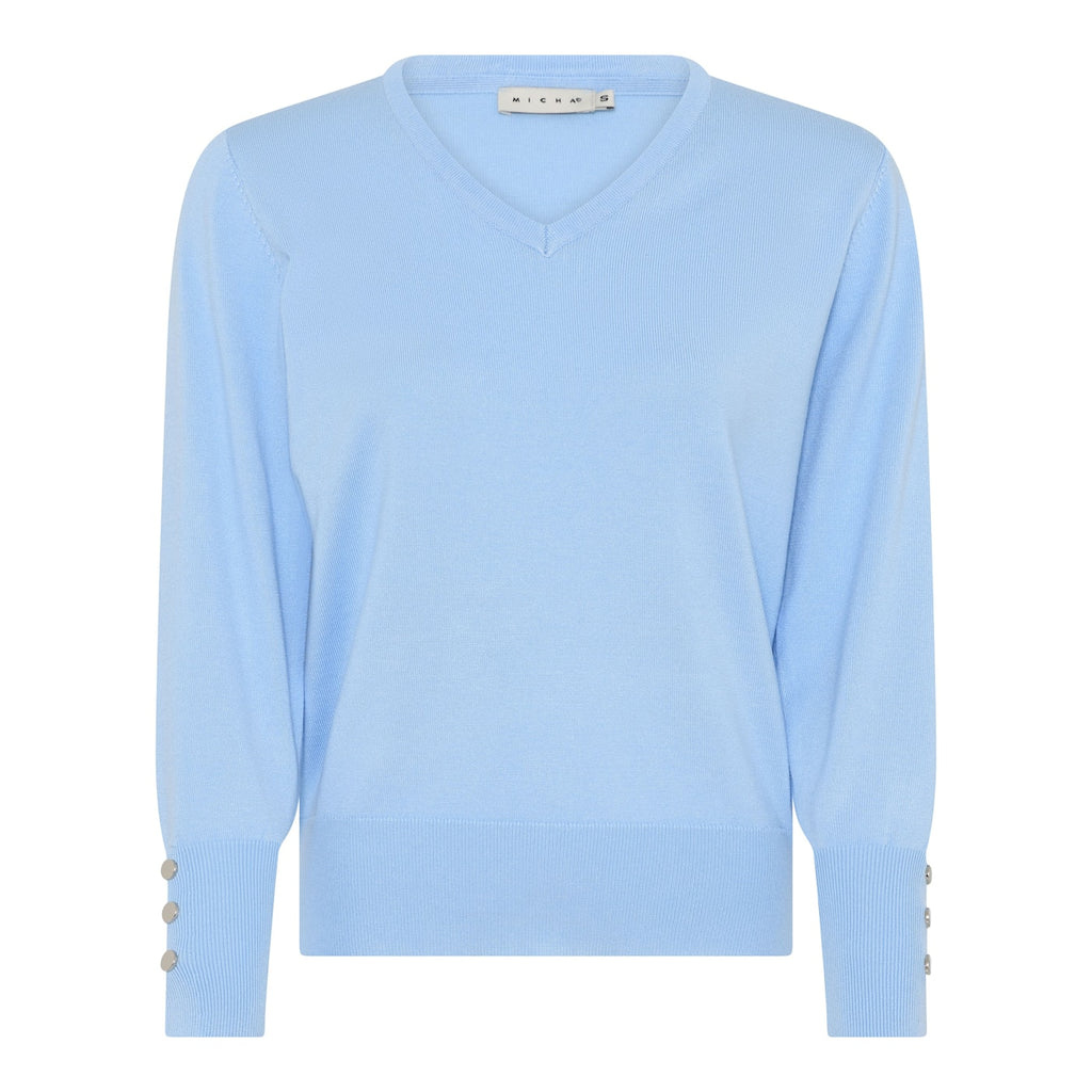 Pulls blauw Micha