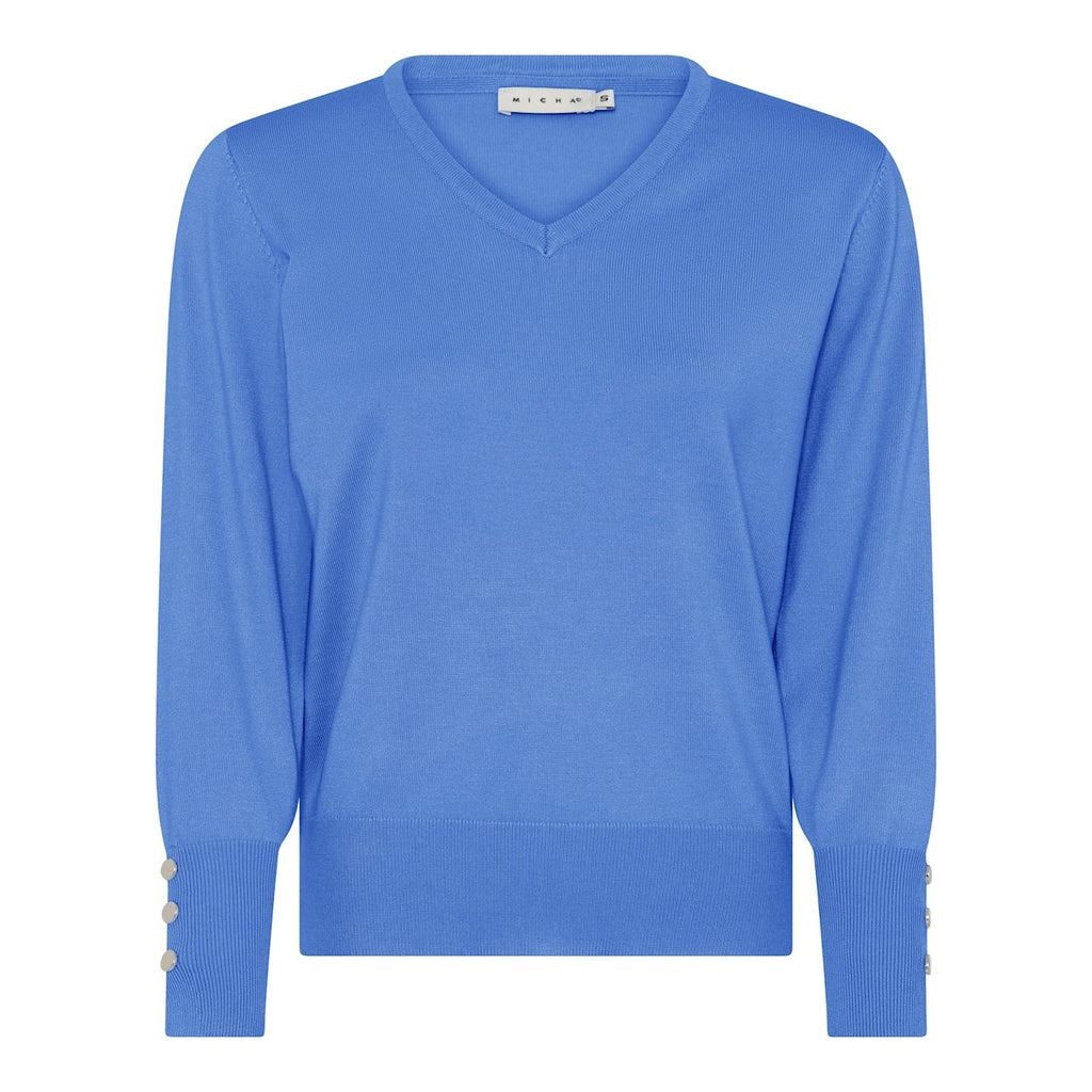 Pulls blauw Micha