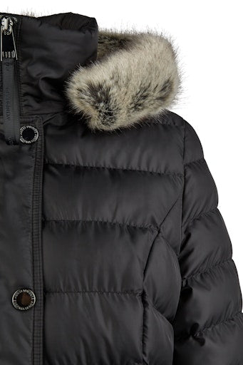 Mantels zwart Barbara Lebek