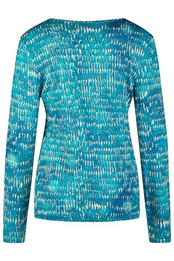 T-shirts lange mouw blauw Barbara Lebek