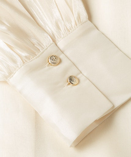 Blouses lange mouw beige JOSH V