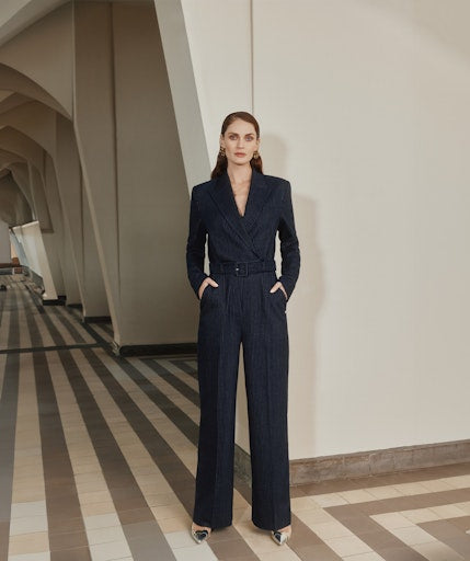 Jumpsuits lange mouw blauw JOSH V