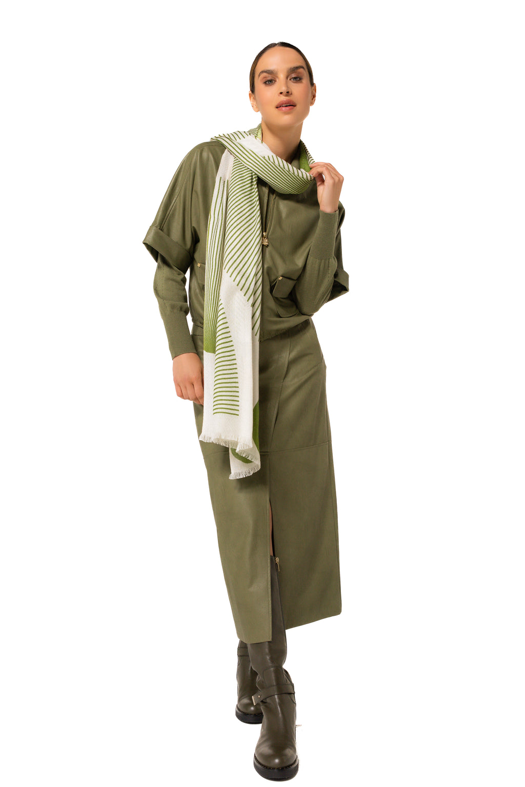 Sjaals multicolor Caroline Biss